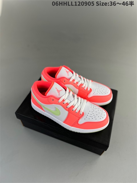 women air jordan 1 shoes H 2023-10-26-148